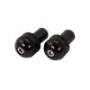 Bike It Black 13mm Round Bar End Weights